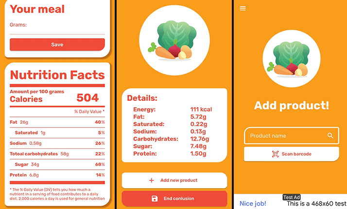 TrackMyEats - Calorie Tracker App
