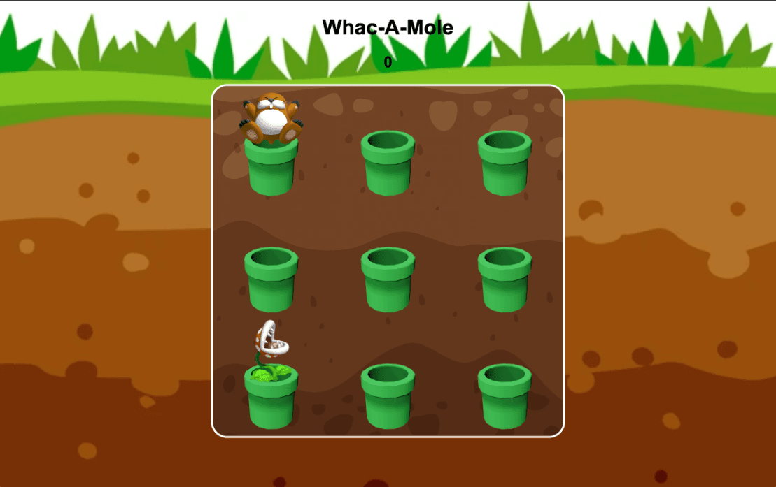 Whac-a-Mole - Browser Game